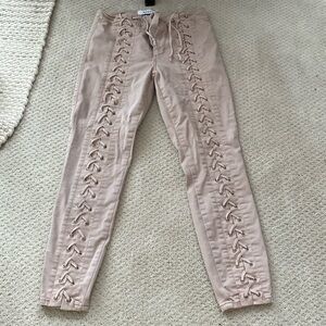 Pilstola very light pink jeans